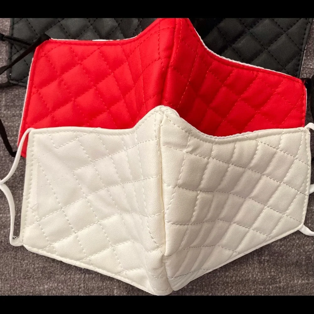 Quilted Leather Mask